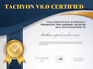 Tachyon Cert